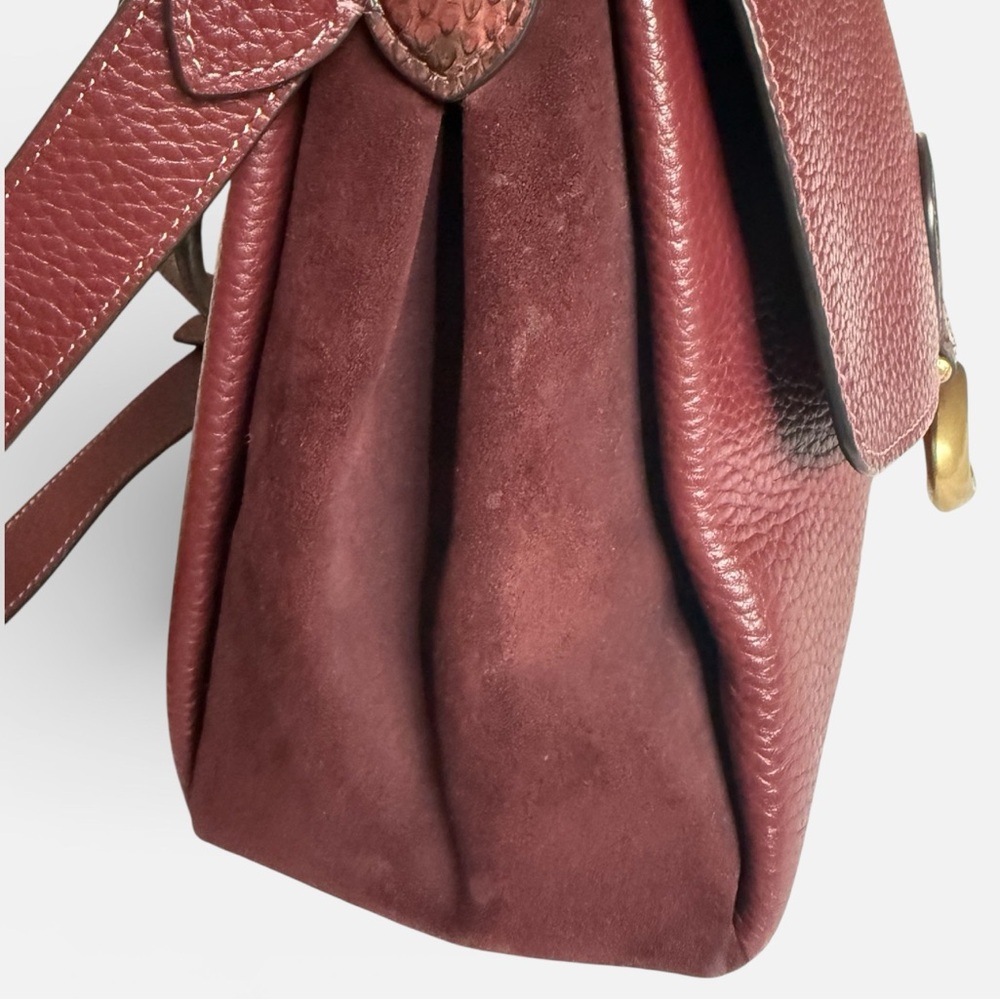 Coach May Shoulder Bag With Snakeskin Detail - Picture 13 of 15